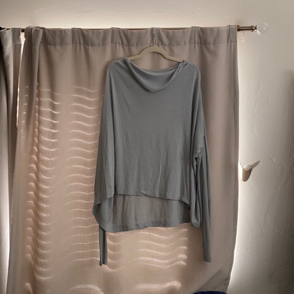 Rick Owens Lilies blue cowl sweater - Picture 1 of 10